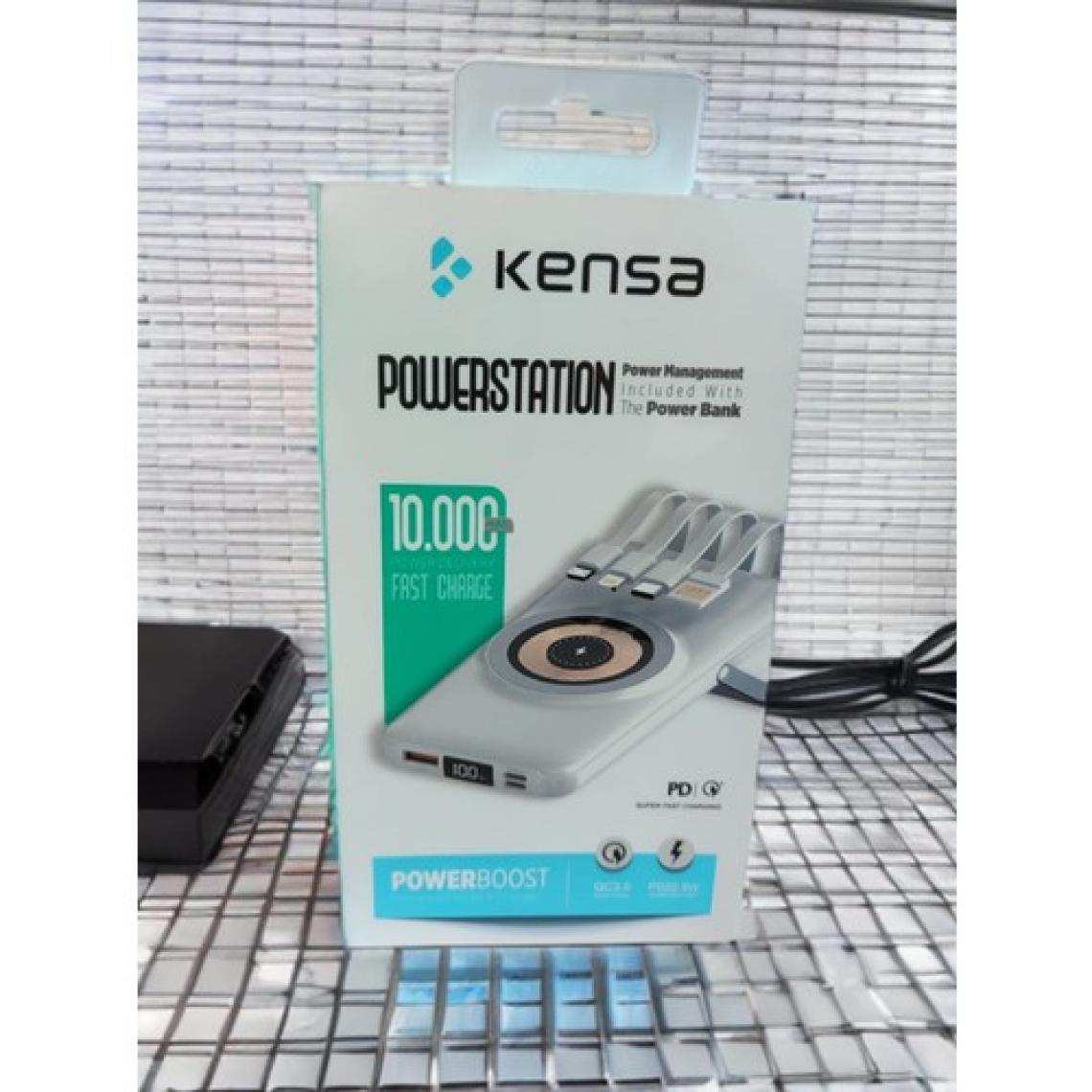 Kensa Powerbank Yeni Nesil 10.000 Mah Pd Özellikli Kablolu ve Kablosuz  Dijital Göstergeli Ultra Güçlü