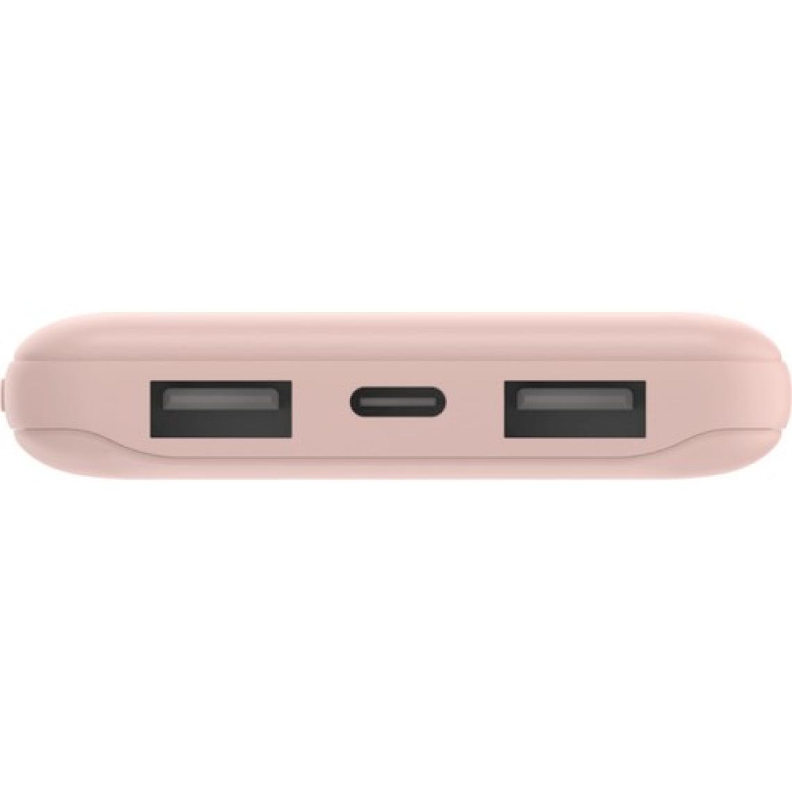 Belkin BPB011BTRG 10.000 Mah Powerbank / Usb-C ve Usb-A Port,  Usb-A Usb-C Kablo - Pembe