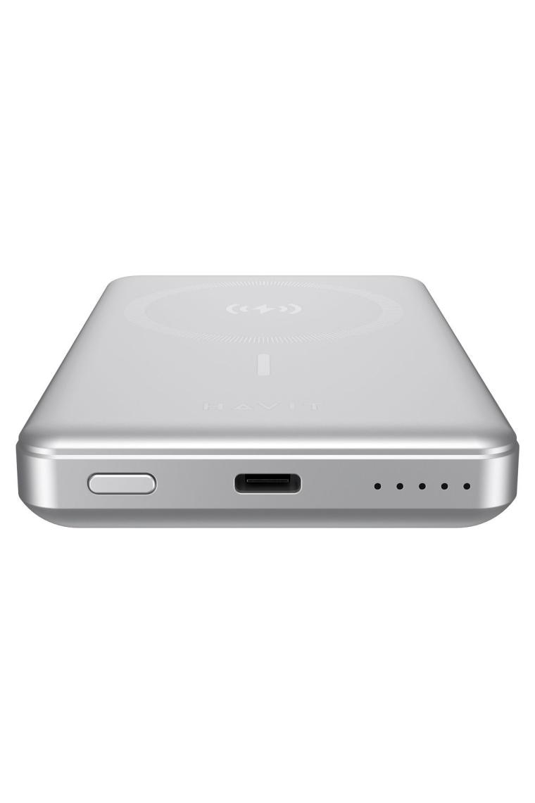 Havit 10000MAH Magsafe Manyetik Kablosuz Powerbank Ultra Ince 20W, Iphone Uyumlu