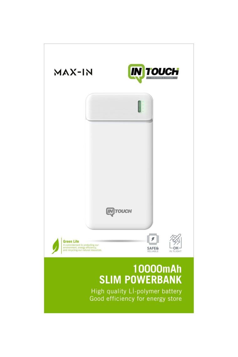 Intouch Max-In Slim 10.000 Mah Powerbank