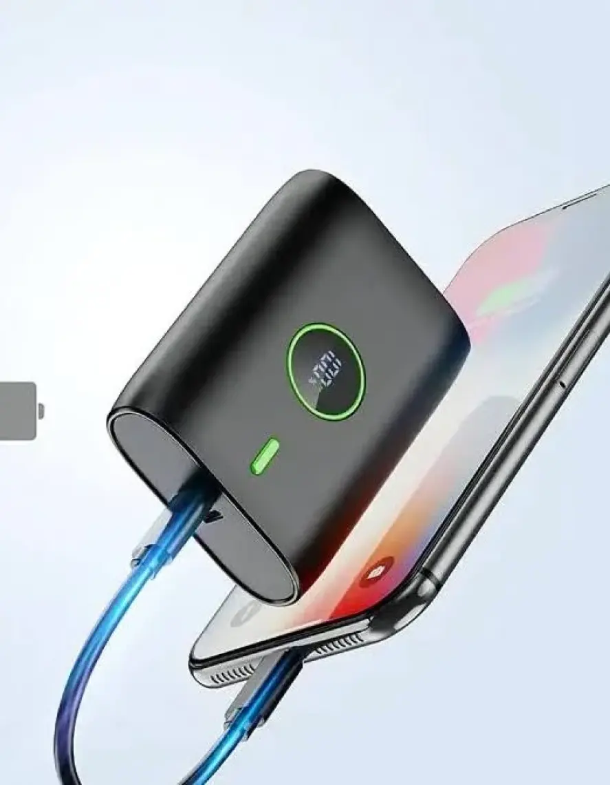 Woyax Powerbank Hızlı 10000mAh 22.5W Taşınabilir Şarj Cihazı - Siyah
