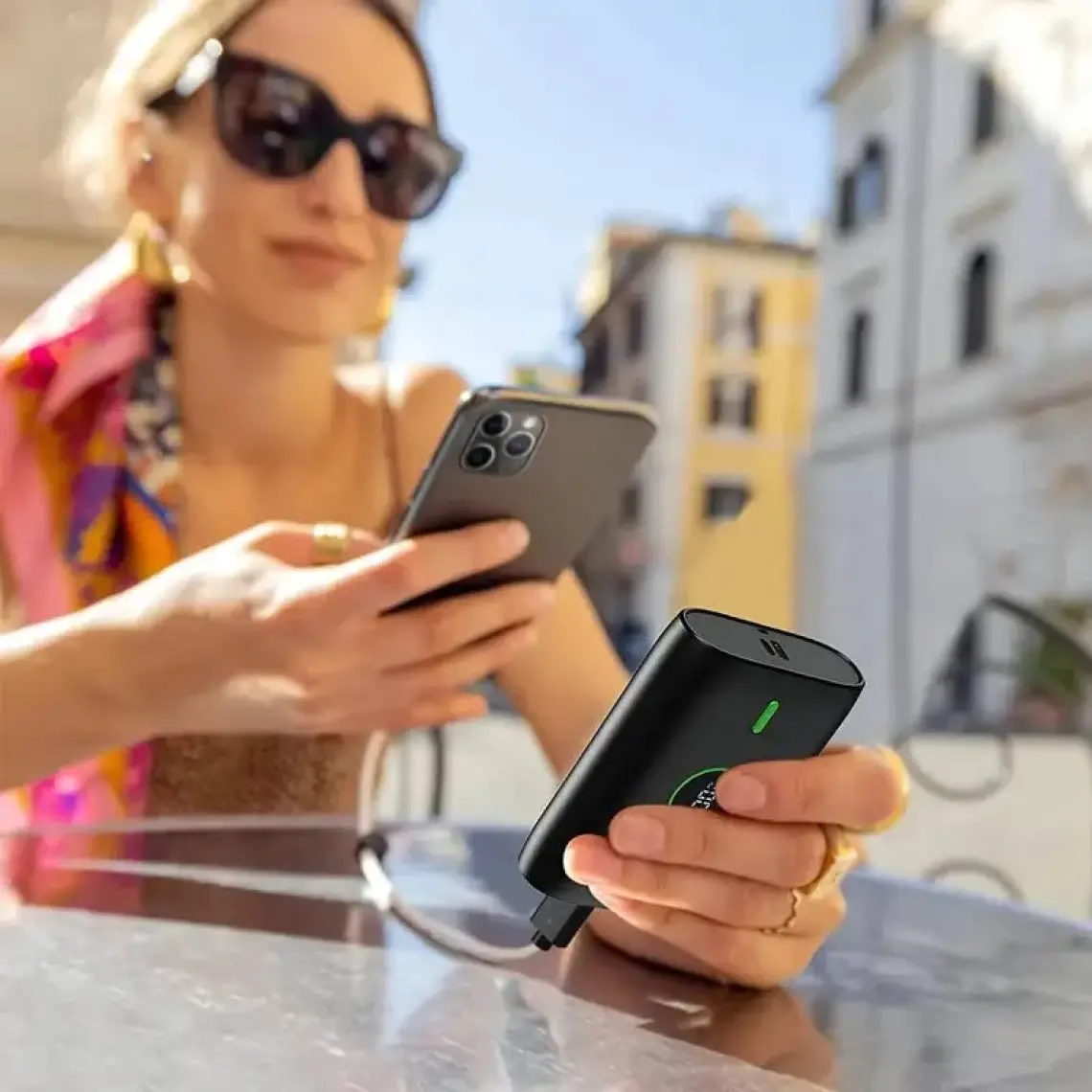Woyax Powerbank Hızlı 10000mAh 22.5W Taşınabilir Şarj Cihazı - Siyah