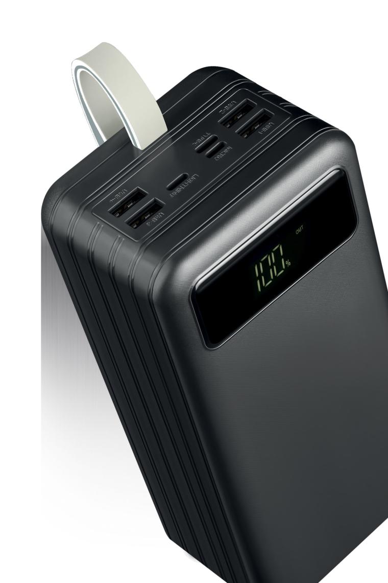 Powerway TX60 60000 Mah Fenerli Taşınabilir Şarj Aleti Siyah