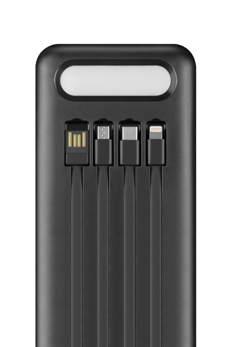 Powerway TX60 60000 Mah Fenerli Taşınabilir Şarj Aleti Siyah