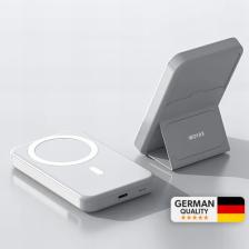Woyax By Deji Magsafe Powerbank 10000mah Standlı Hızlı Taşınabilir Batarya iPhone 12 13 14 15 16 Android - BEYAZ