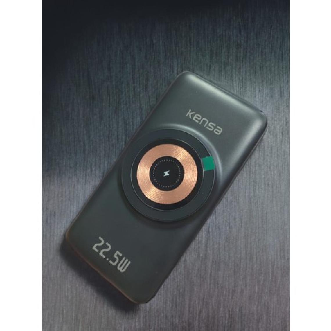 Kensa Powerbank Yeni Nesil 10.000 Mah Pd Özellikli Kablolu ve Kablosuz  Dijital Göstergeli Ultra Güçlü