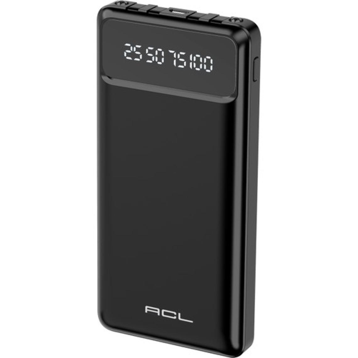 ACL PW-82 10.000mAh Powerbank Çoklu Şarj Kablolu Taşınabilir Şarj Cihazı