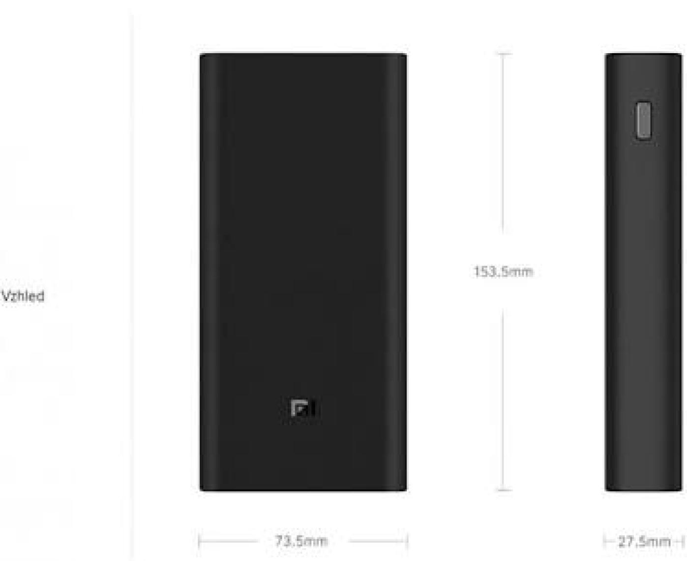 Xiaomi 20000 mAh 3 Pro Type-C Powerbank Taşınabilir Hızlı Şarj Cihazı (45W)