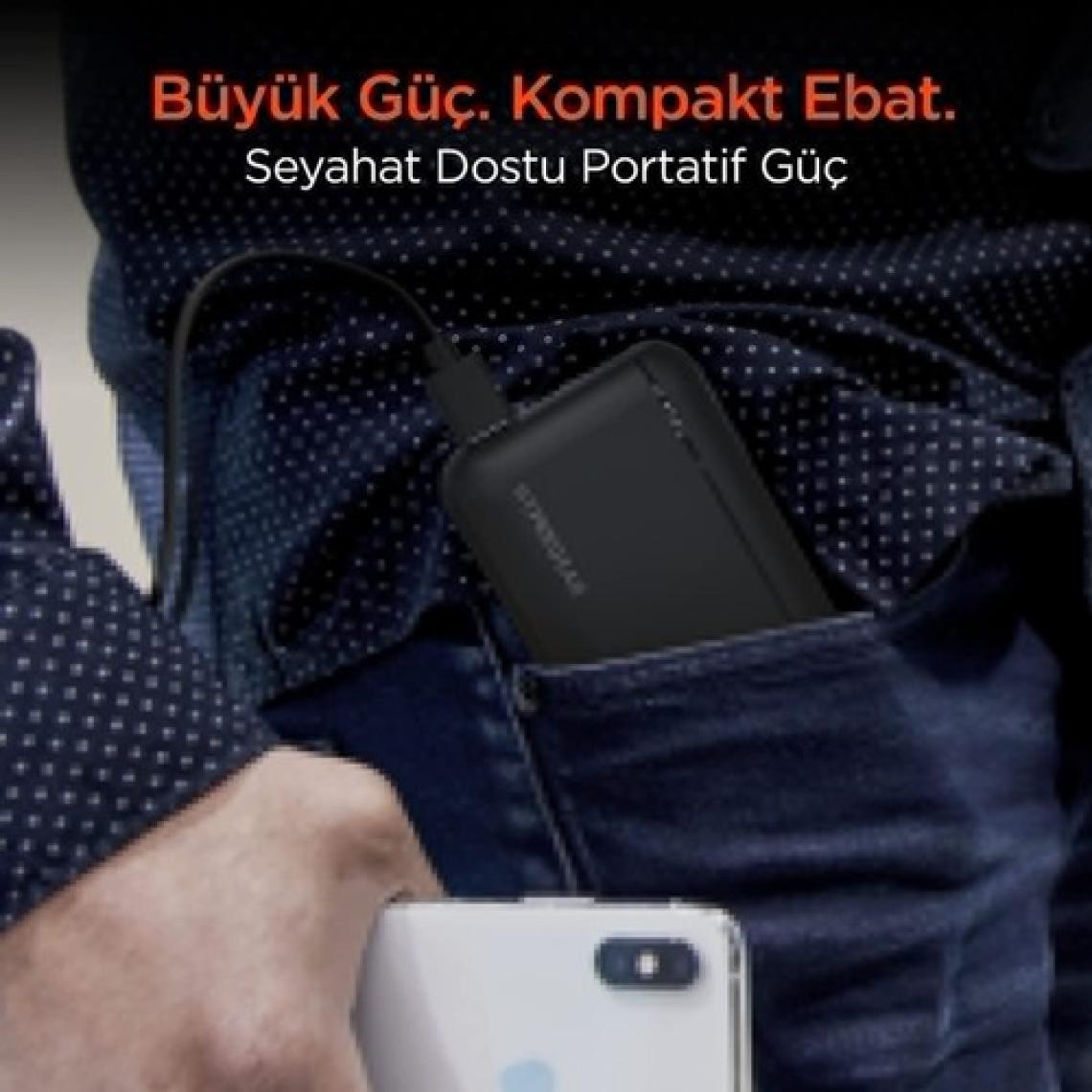 Hypergear 20000mAH Dual UsbA Çıkışlı Powerbank Siyah
