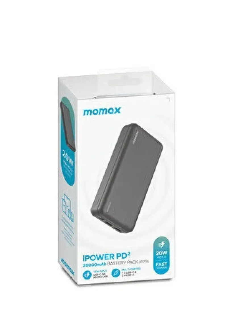Momax Ipower 20.000 Mah 20W Pd Hızlı Şarj Powerbank