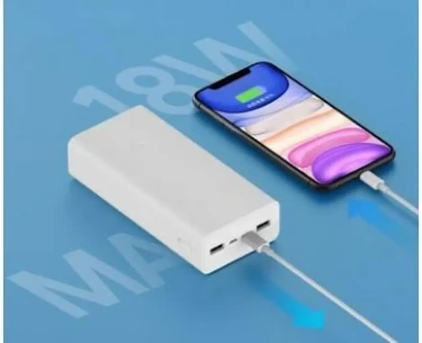 Xiaomi 30000mAh Hızlı Şarj Taşınabilir Powerbank PB3018ZM