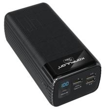 Fuchsia A21S LCD Göstergeli Powerbank 40000 mAh Konfulon Yüksek Kapasiteli Hızlı Şarj Özellikli Power Station