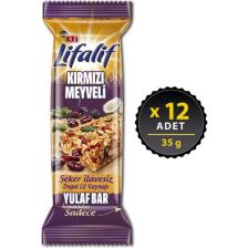 Eti Lifalif Kırmızı Meyveli Yulaf Bar 35 g x 12 Adet