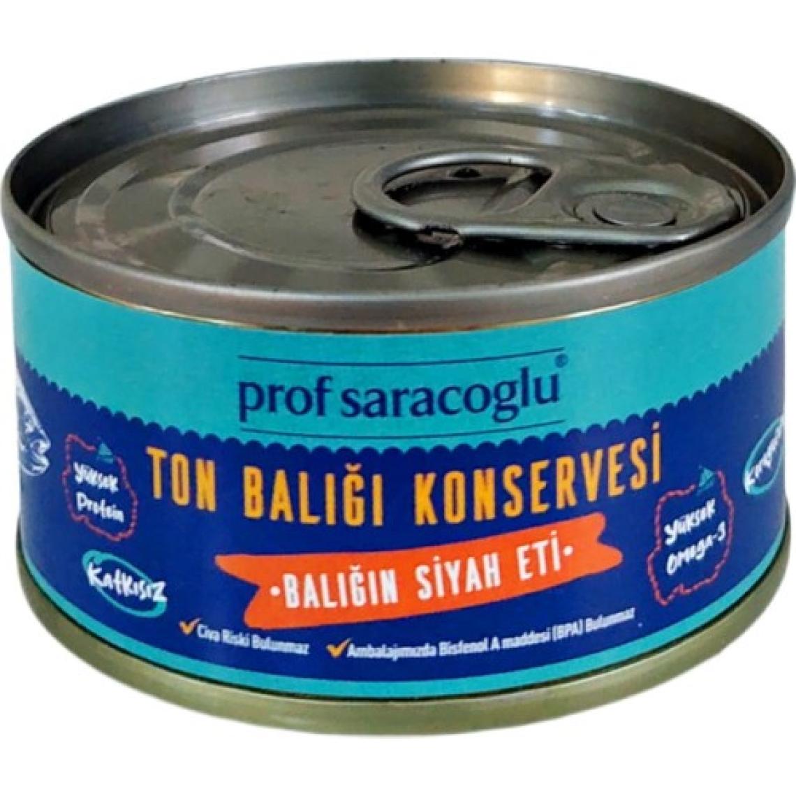 Prof Saraçoğlu Ton Balığı 80 gr (Tek'li)