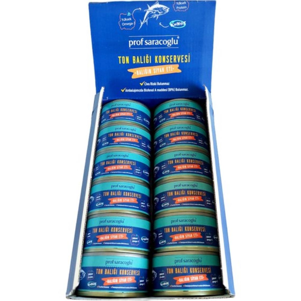 Prof Saraçoğlu Ton Balığı 80 gr (Tek'li)