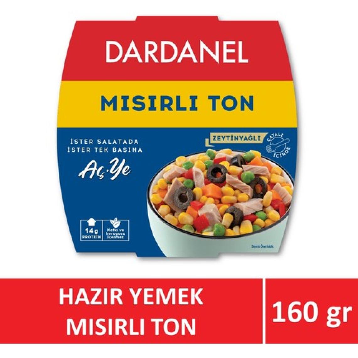 Dardanel Aç Ye Mısırlı Ton 160 gr
