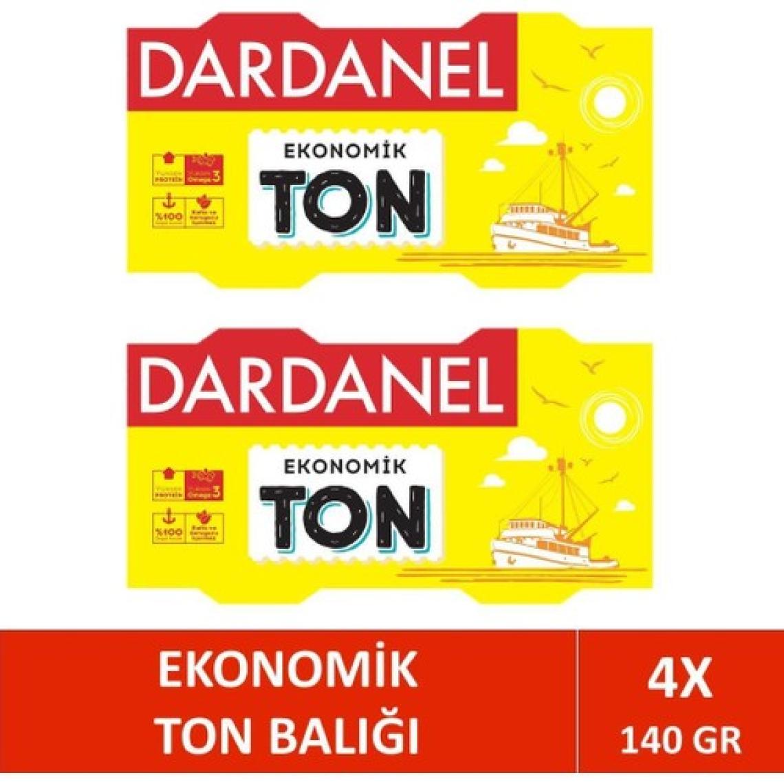 Dardanel Ekonomik Ton Balığı 4 x 140 gr