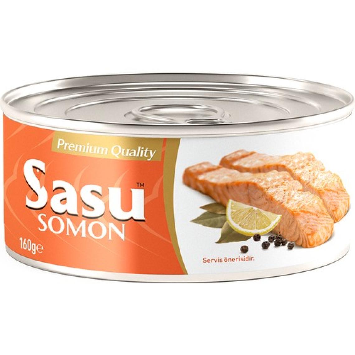 Sasu  Somon Balığı 6 x 160 G Bütün Dilim