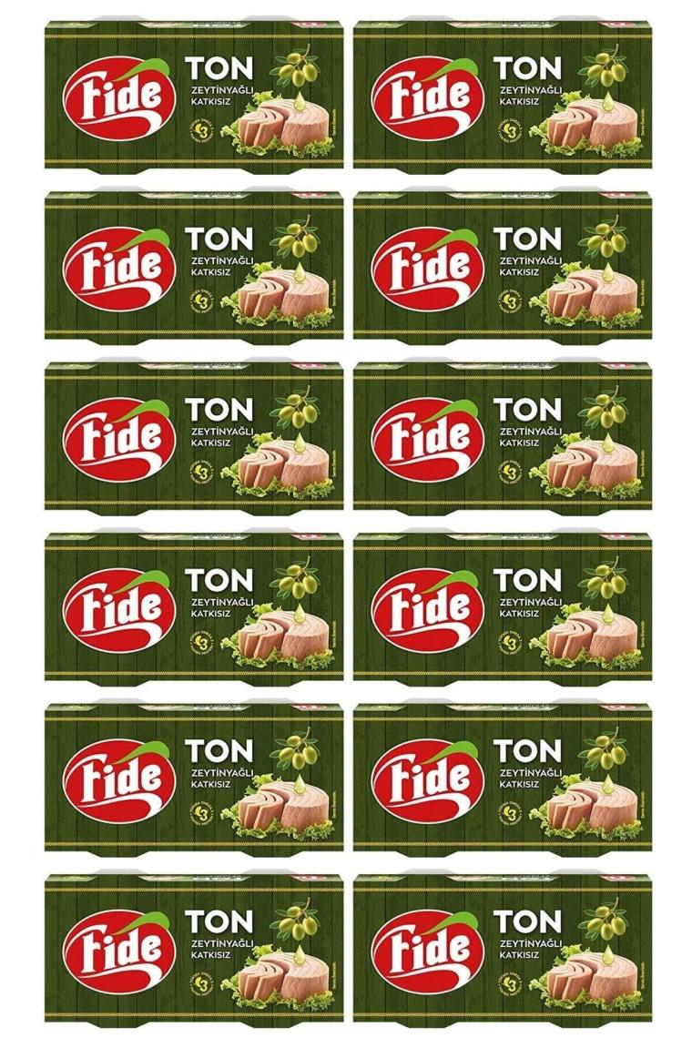 Fide Zeytinyağlı Ton Balığı 24 X 160 G