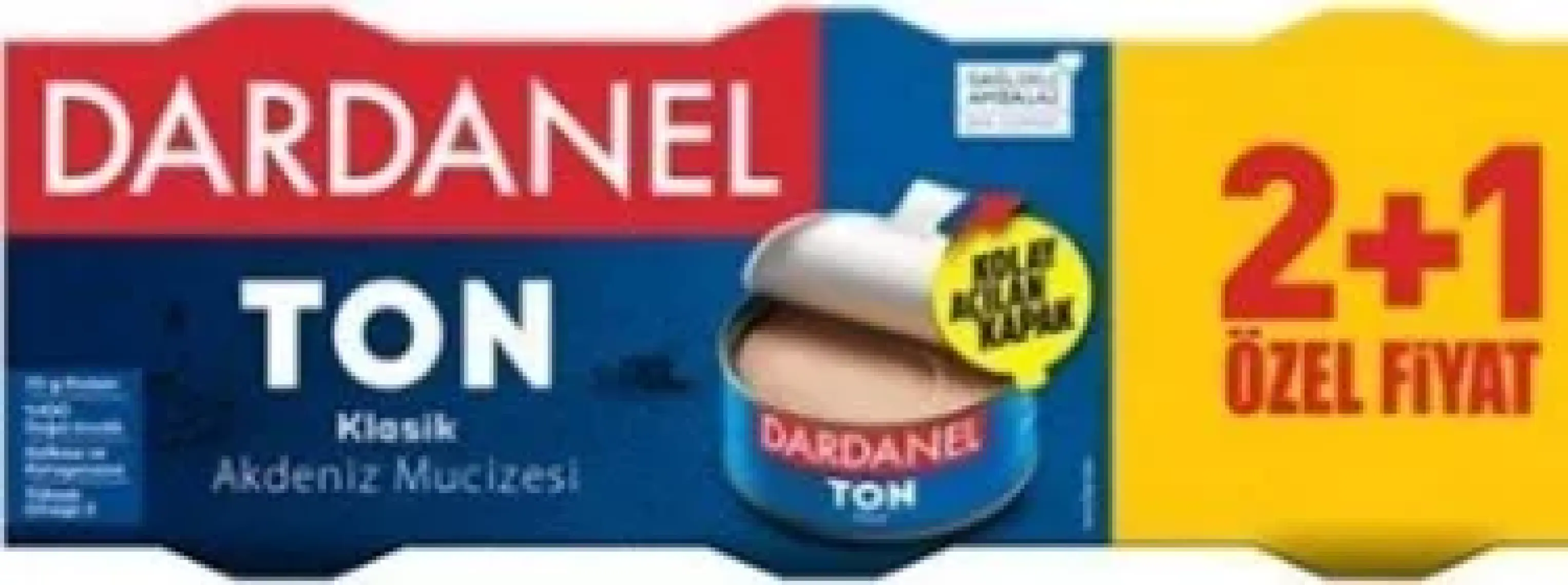 Dardanel Ayçiçek Yağlı Ton Balığı 3x140 gr