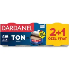 Dardanel Ayçiçek Yağlı Ton Balığı 3x140 gr