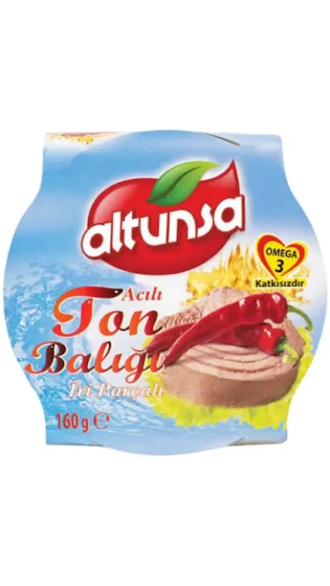 Ton Balığı Acılı 2 Adet × 160 Gr