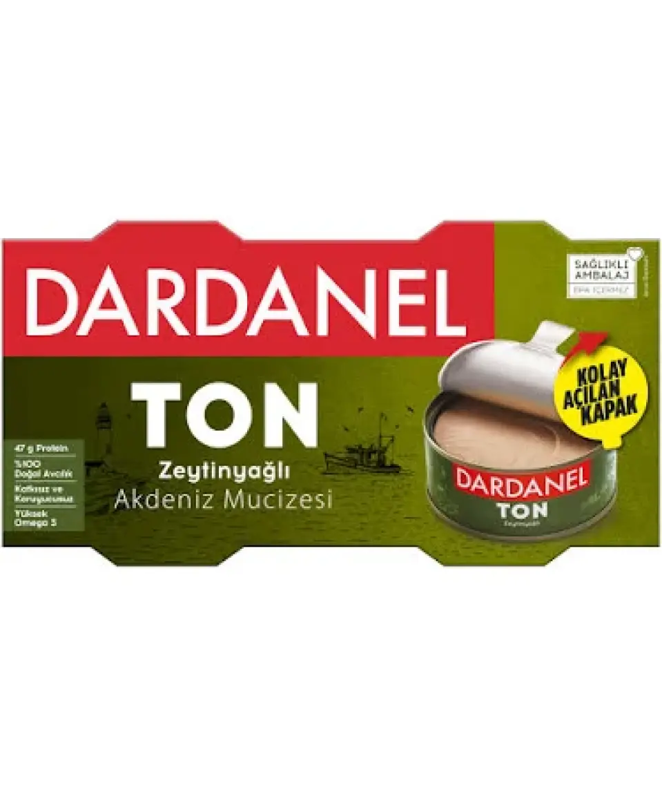 Dardanel Zeytinyağlı Ton Balığı 2x150 gr