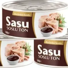Sasu Barbekü Soslu Ton Balığı 3X160G Bütün Dilim