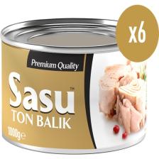 Sasu Klasik Ton Balığı Bütün Dilim 6x1000G