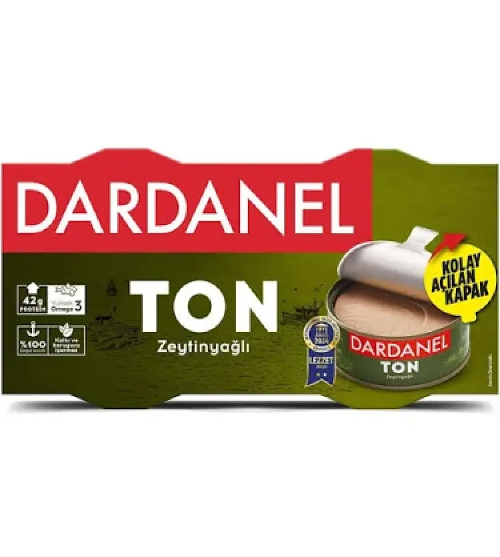 Dardanel Zeytinyağlı Ton Balığı 160gr x 2