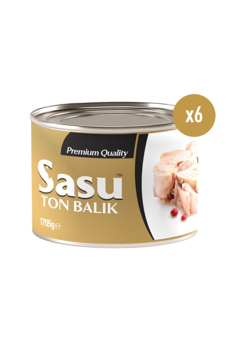 Klasik Ton Balığı 6x1705 gr Bütün Dilim