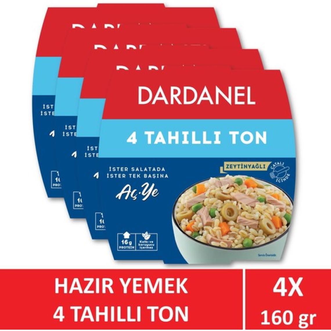 Dardanel Aç Ye Dört Tahıllı Ton Balığı 4 x 160 gr