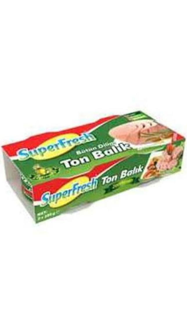 Superfresh Zeytinyağlı Ton Balığı 2x150 gr