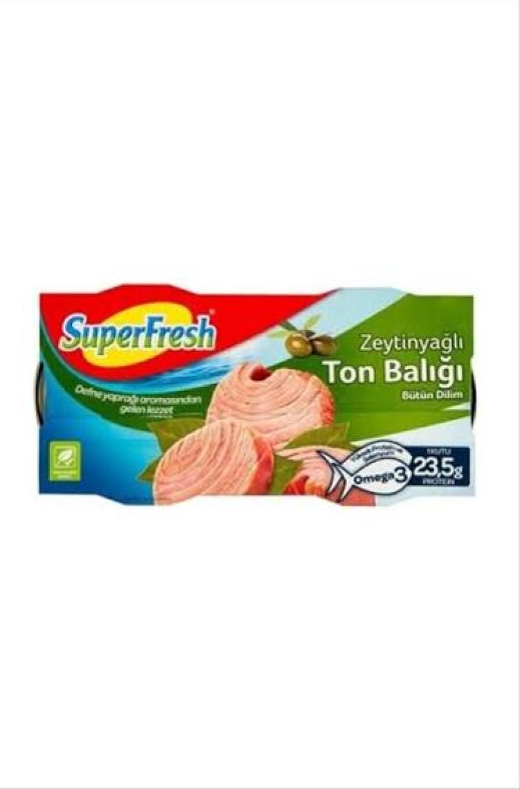 Superfresh Zeytinyağlı Ton Balığı 2x150 gr