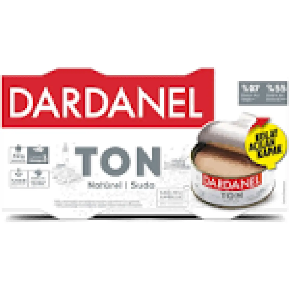 Dardanel Ligtht Ton Balığı 2x140 gr