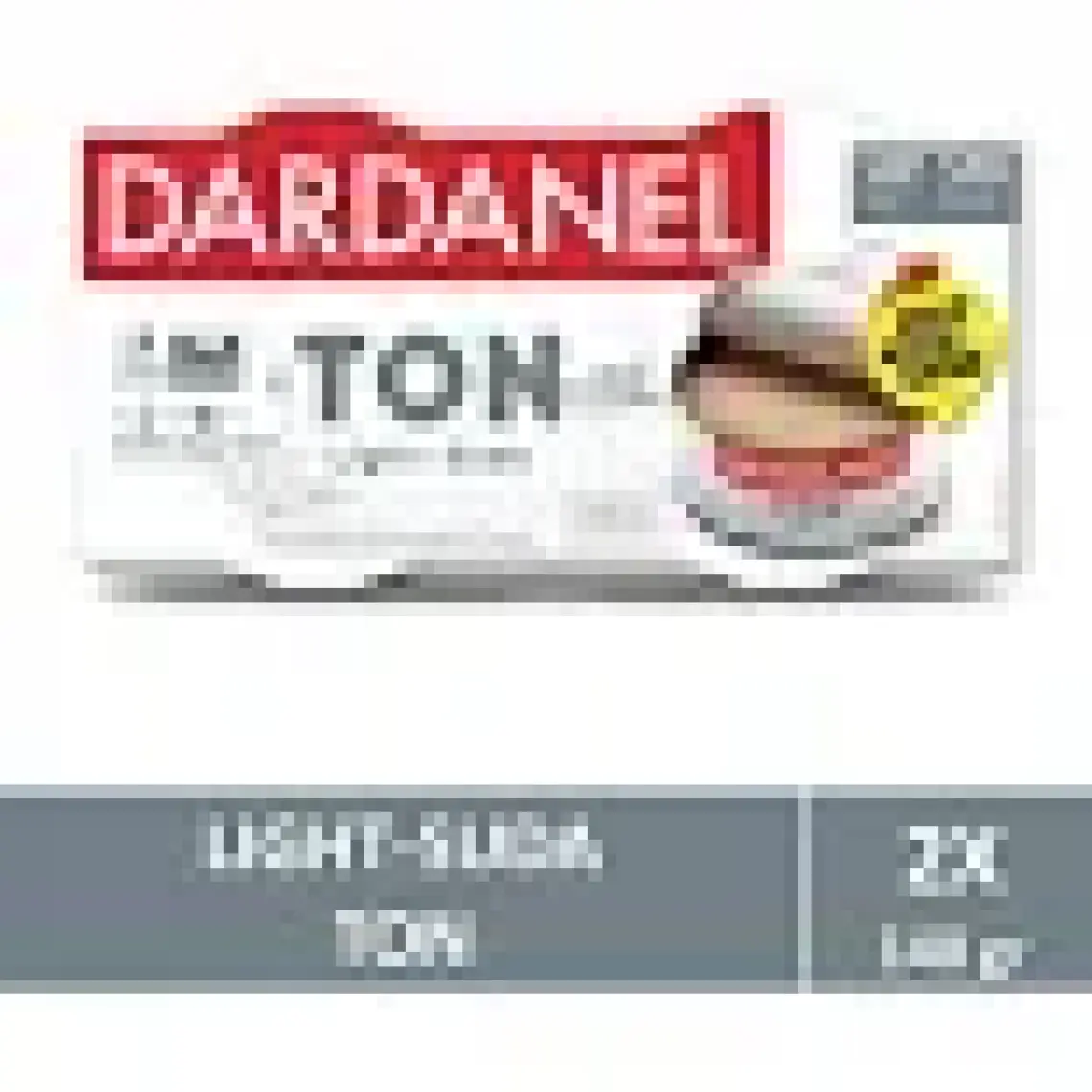 Dardanel Ligtht Ton Balığı 2x140 gr