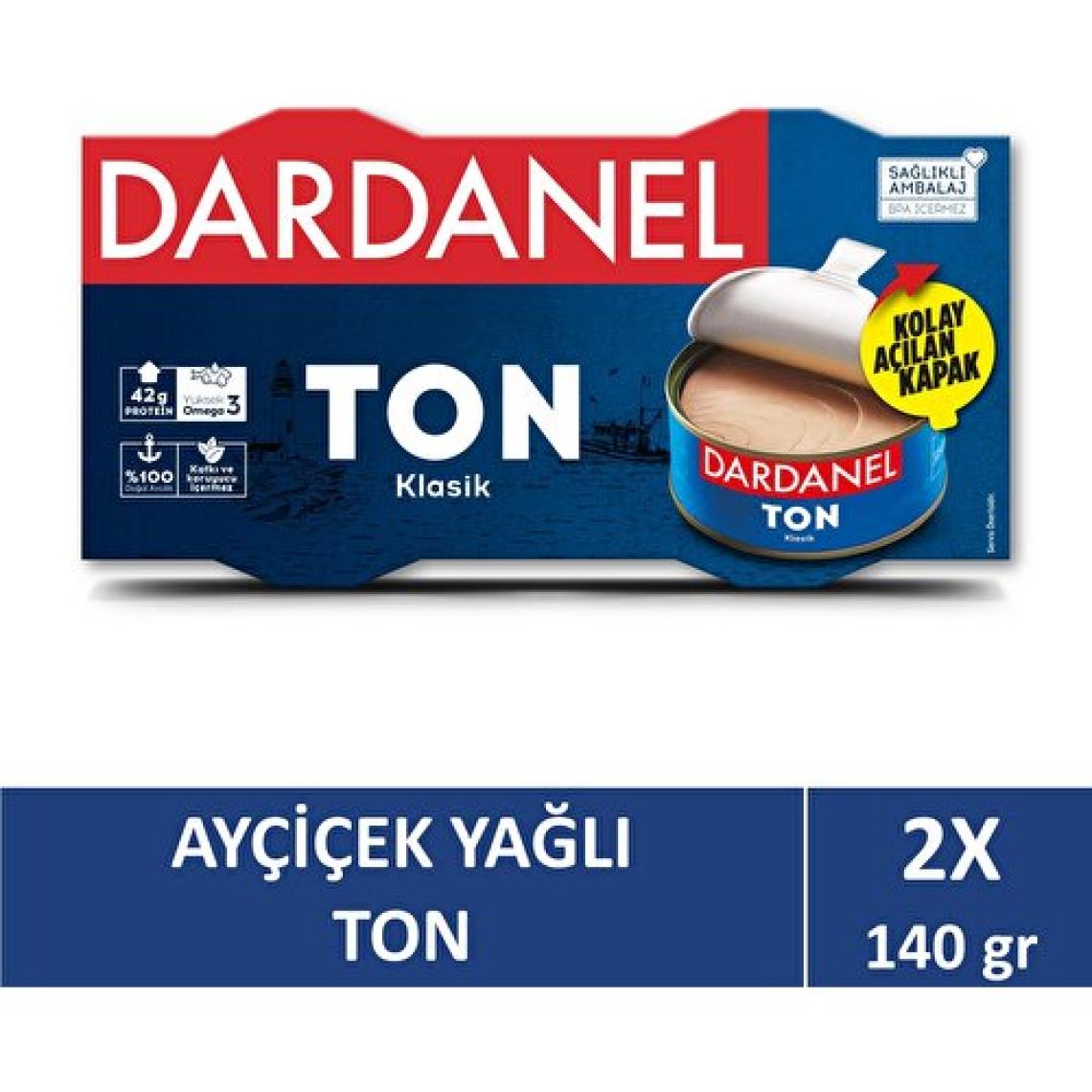Dardanel Klasik Ton Balığı 2x140 gr