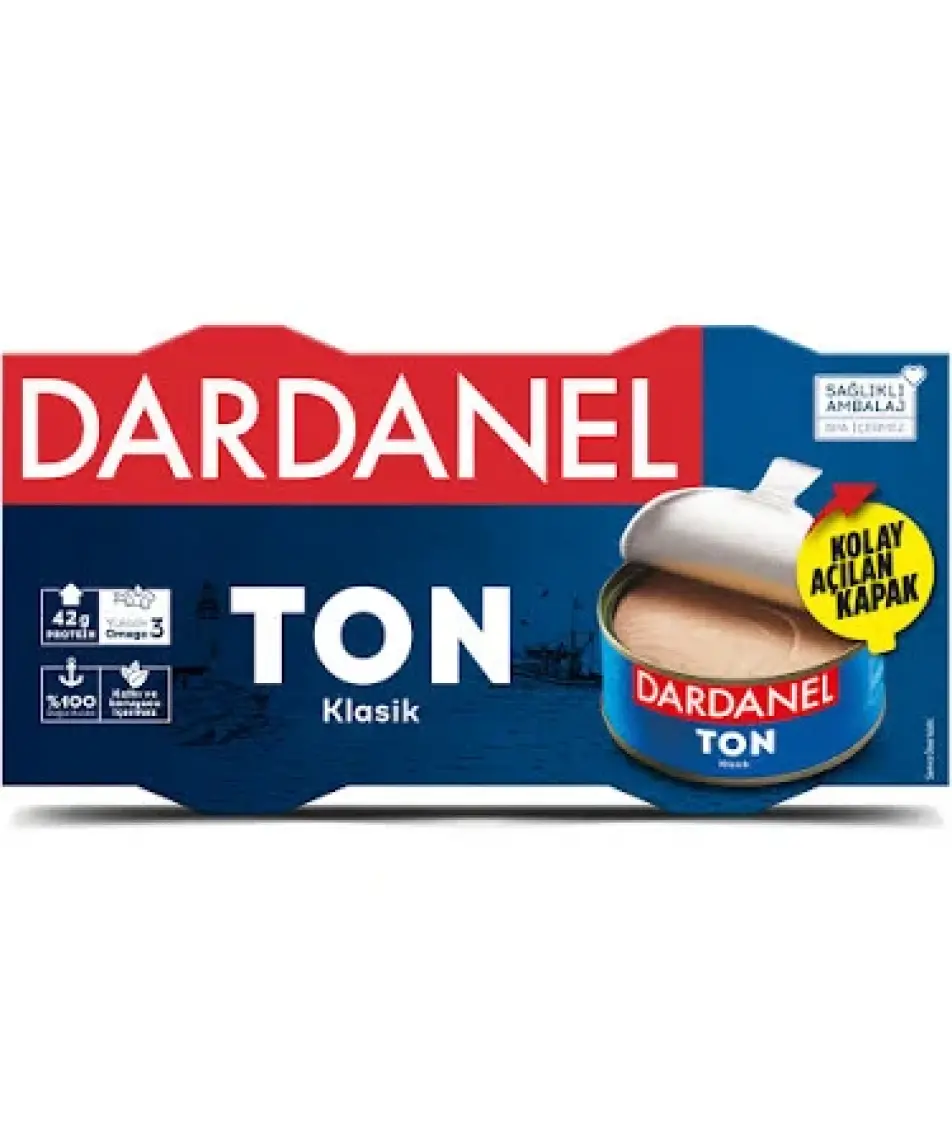 Kalite Tonla Ayçiçek Yağlı Ton Balığı 2x150 gr