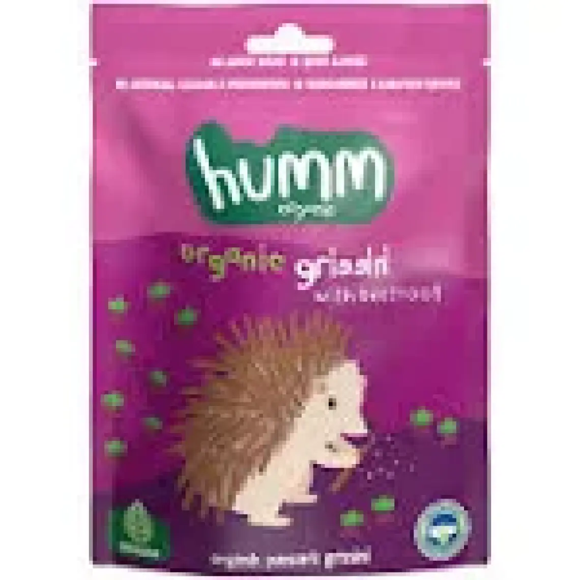 Humm Organic - Organik Vegan Pancarlı Grissini Atıştırmalık Paketi - 6 Adet