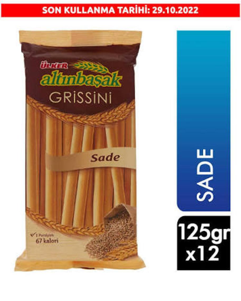 Ülker Altınbaşak Grissini 125 grx12