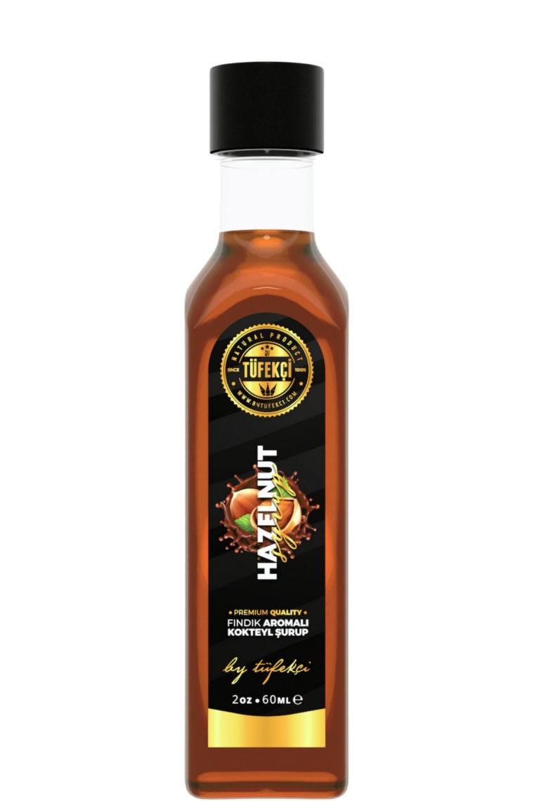 Fındık Şurup Yoğun Lezzet Yüksek Aromalı Yeni Formül (60ml)