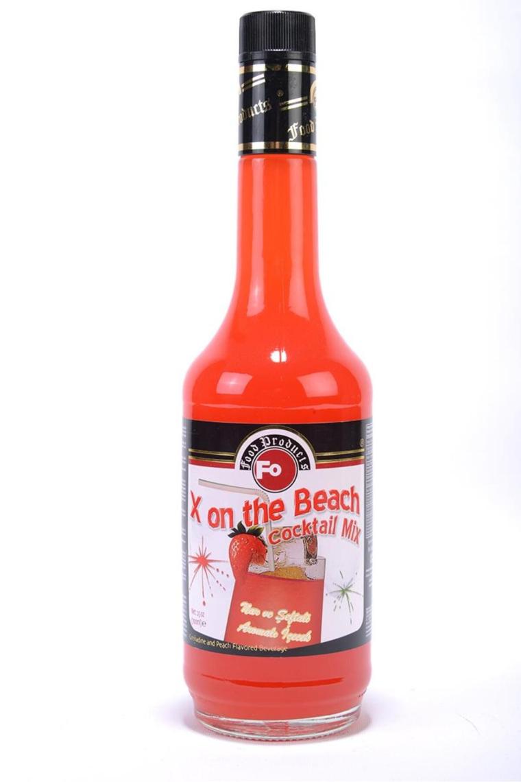 X On The Beach Hazır Kokteyl Mix 700 ml Nar Ve Şeftali A. Içecek