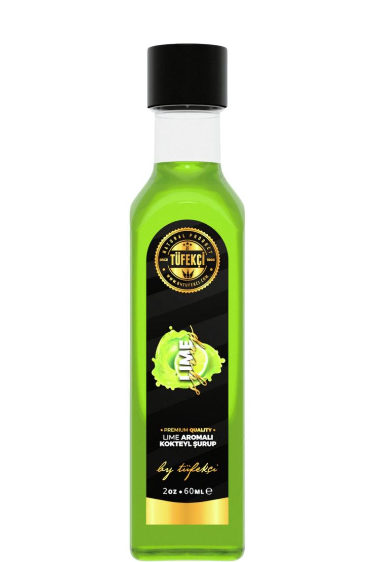 Lime Şurup Yoğun Lezzet Yüksek Aromalı Yeni Formül Gerçek Lime Lezzeti (60ml)