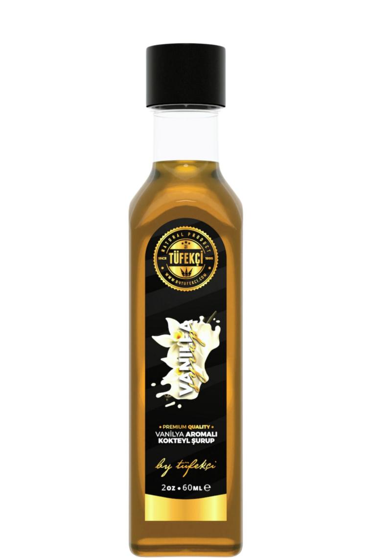 Vanilya Şurup Yoğun Lezzet Yeni Yüksek Aromalı Yeni Formül (60ml)