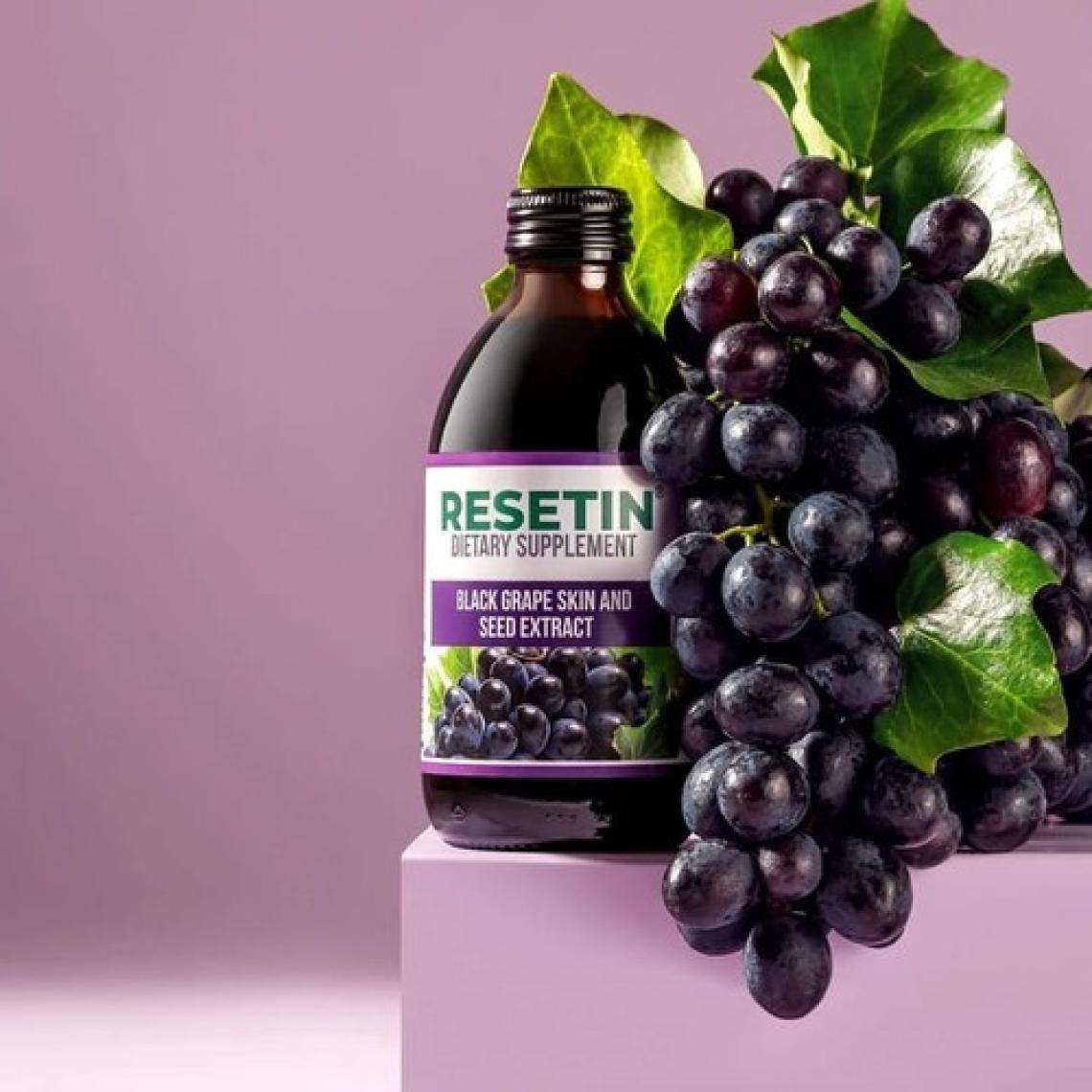 Resetin Siyah Üzüm Kabuk ve Çekirdek Ekstraktı Takviye Edici Gıda 250 ml