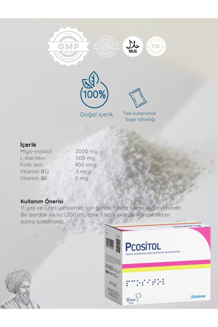 Avicenna Pcositol 30 Saşe
