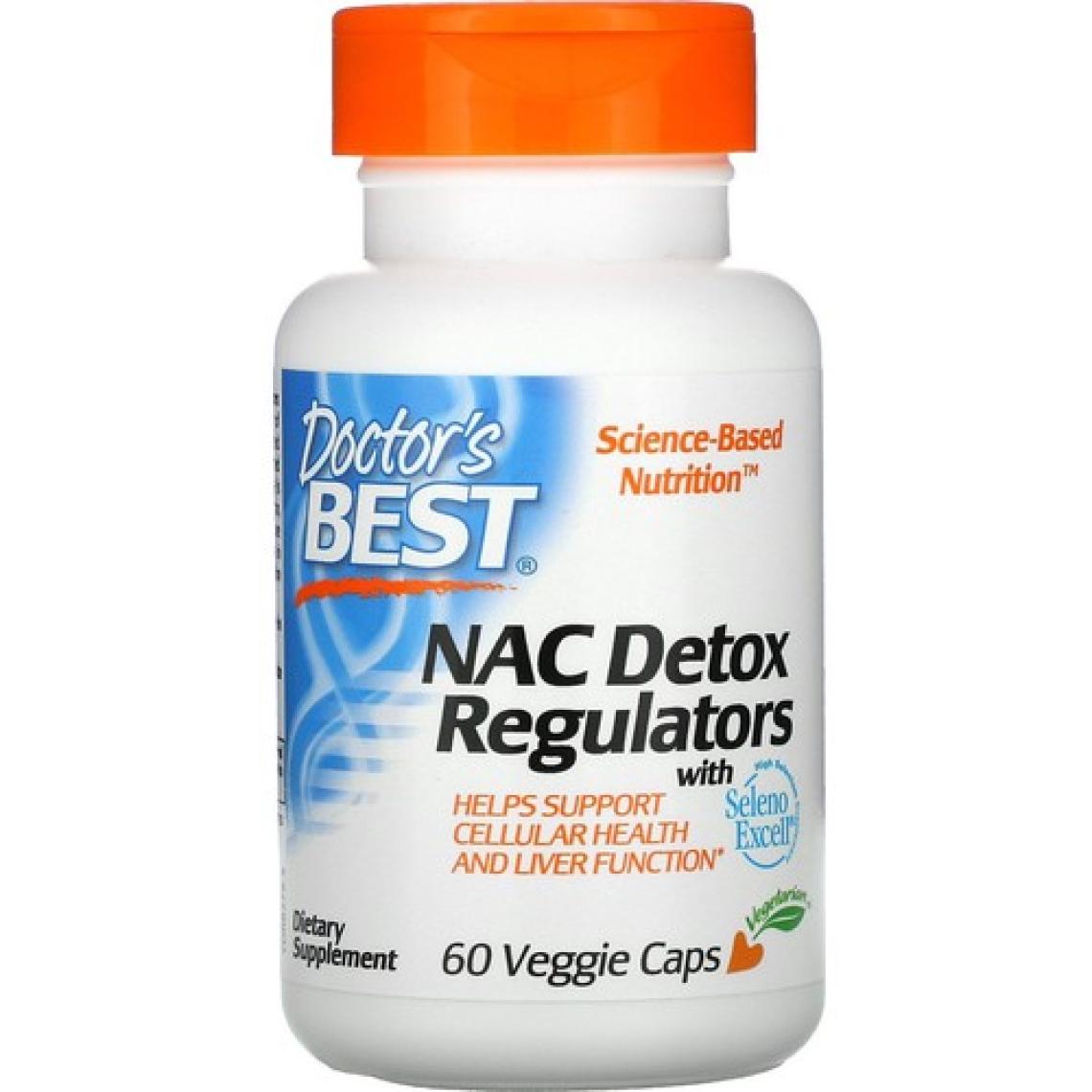 Doctor's Best Nac 600mg Doctors Best Nac Detox Regulators