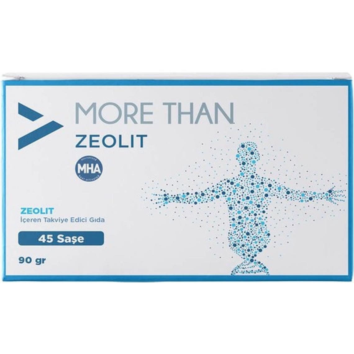 More Than Zeolit 45 Saşe 2 gr Mikronize Saf Zeolit Takviye Edici Gıda - Türkiye Menşeli