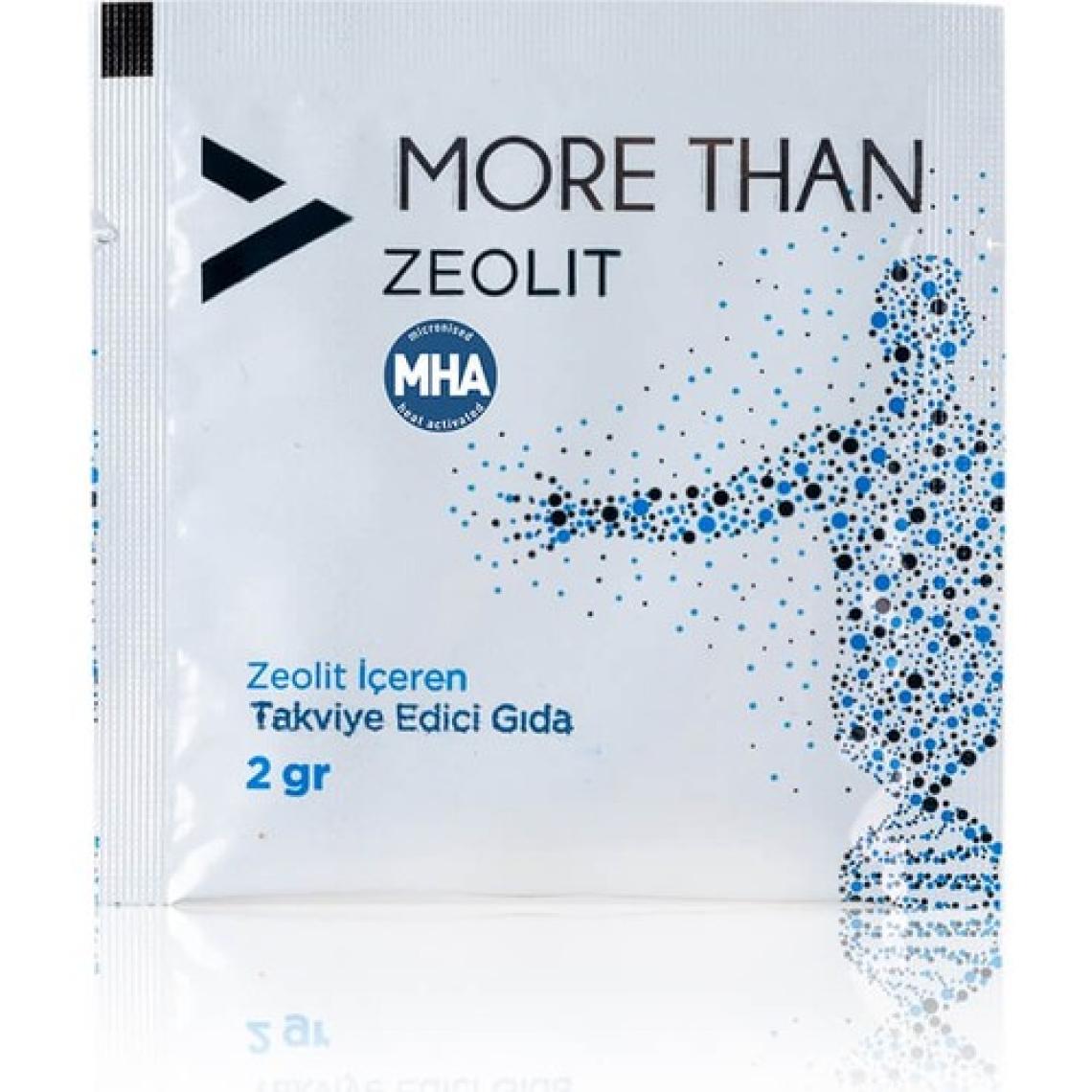 More Than Zeolit 45 Saşe 2 gr Mikronize Saf Zeolit Takviye Edici Gıda - Türkiye Menşeli