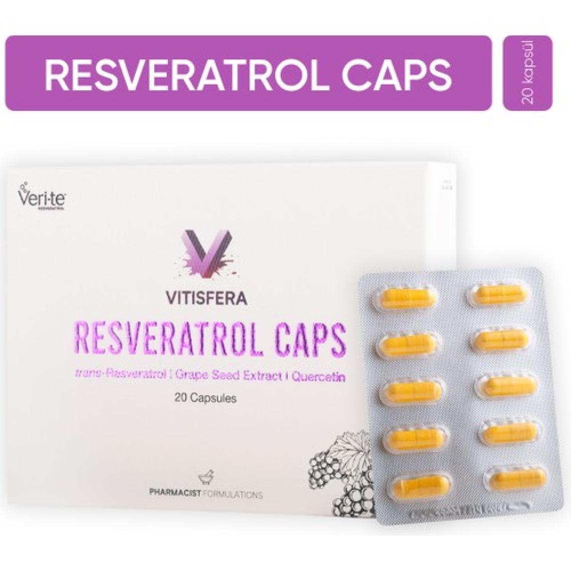 Vitisfera Resveratrol Caps 20 Kapsül